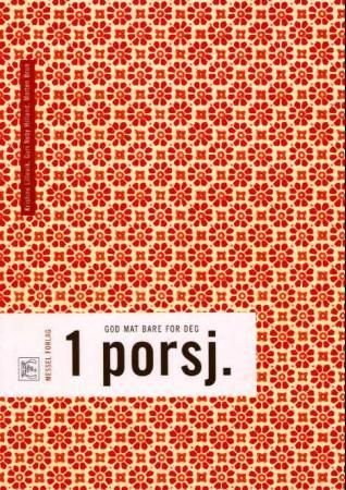 1 porsj., Pent brukt bok