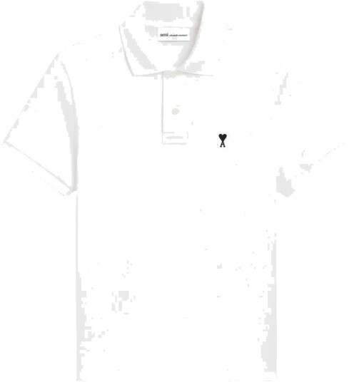 Ami Paris Herre Topper Hvit XL, Ami Paris Herre Topper Hvit XL,