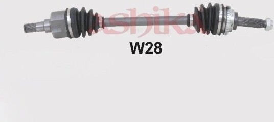 ASHIKA 62-0W-W28 Drivaksel ASHIKA 62-0W-W28 Drivaksel
