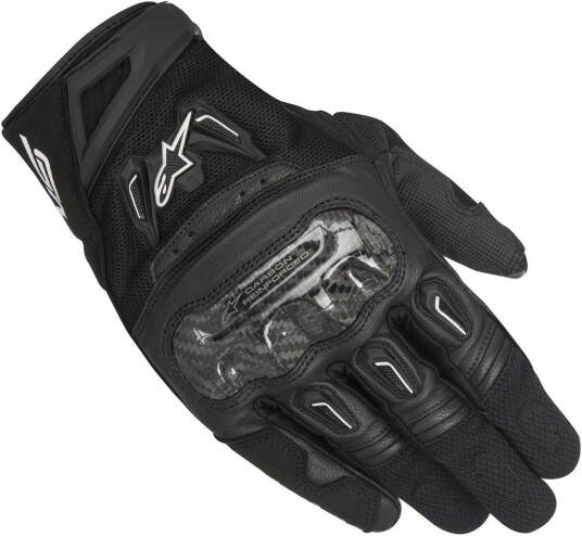 Alpinestars SMX-2 Air Carbon V2 Motorsykkel hansker 3XL Svart Alpinestars SMX-2 Air Carbon V2 Motorsykkel hansker 3XL Svart