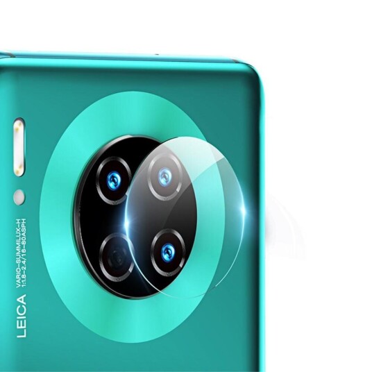 USAMS Huawei Mate 30 Pro Kameralinse Herdet Glass - Gjennomsiktig