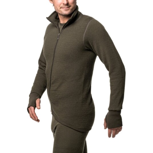 Woolpower Full Zip Jacket 400 Grønn XL Man Woolpower Full Zip Jacket 400 Grønn XL Man