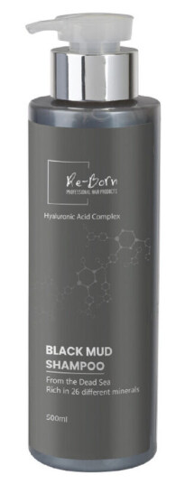 Re-Born Hairsolution Black Mud Shampoo 500 ml