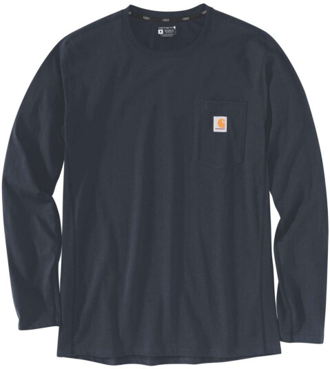Carhartt Force Flex Pocket Longsleeve skjorte L Blå Carhartt Force Flex Pocket Longsleeve skjorte L Blå