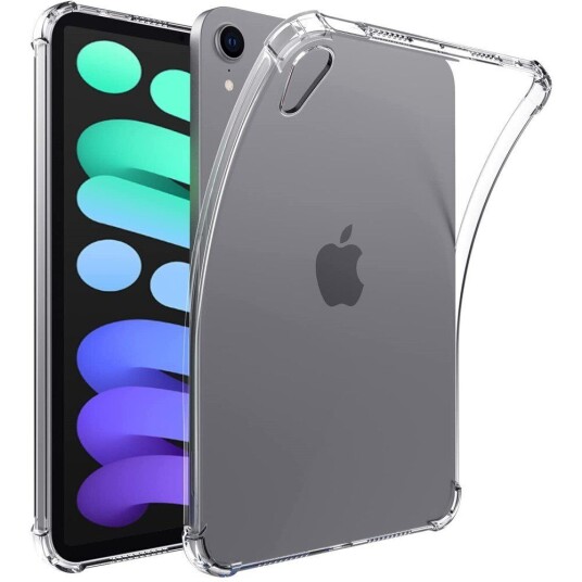 INCOVER iPad Mini (2021) Fleksibelt TPU Plastbakdeksel - Gjennomsiktig