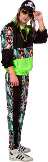 Wilbers &: Wilbers 90-talls Treningssett Unisex Karnevalskostyme Medium Wilbers &: Wilbers 90-talls Treningssett Unisex Karnevalskostyme Medium