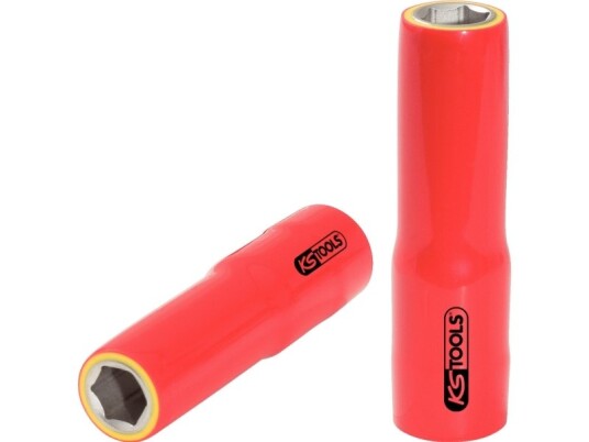 Ks Tools 117.1347 Stikkontakt 1/2" Metrisk 1 Hoder 24 mm Kromvanadiumstål