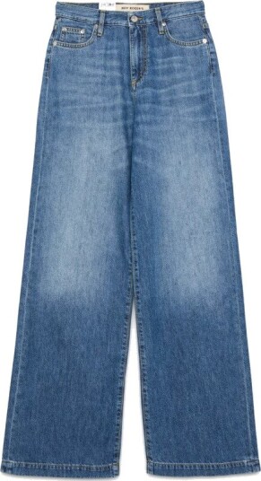 Roy Roger's Dame Jeans Blå W26,