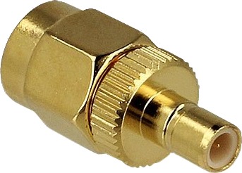 Delock Rf Adapter Smb Hann Til Sma Hann Gull