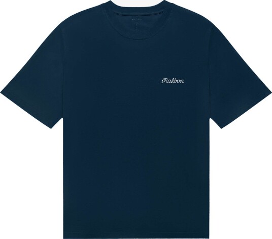 Malbon Bermuda Baldwin Tee Blå Golf pologenser herre Navy Medium