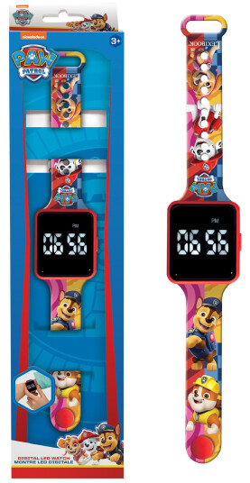 Lexibook - Paw Patrol LED Digital Watch - DMW060PA