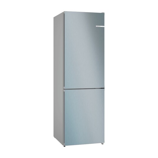 Bosch KGN362LDF Kombiskap med NoFrost og VitaFresh Inox-look