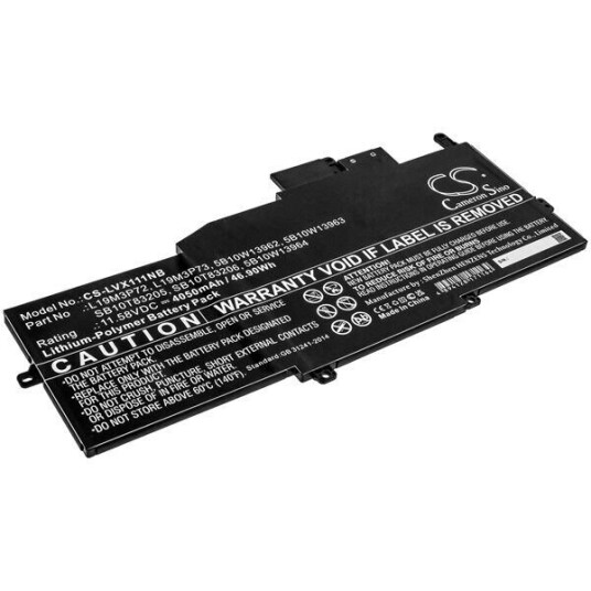 Lenovo ThinkPad X1 Nano batteri (4050 mAh 11.58 V, Sort)