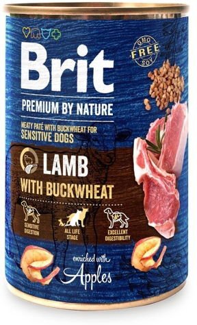 Brit Premium By Nature Dog Lamb With Buckwheat 400 G