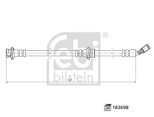 Bremseslange FEBI BILSTEIN 183698