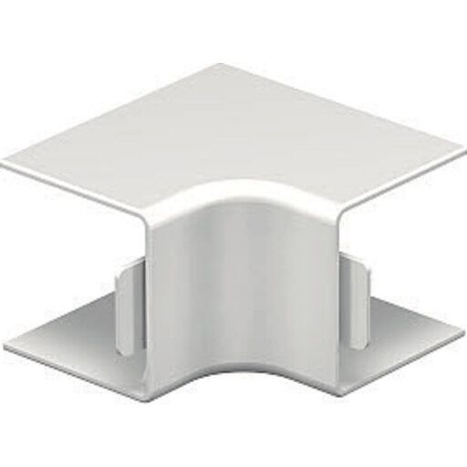Obo Bettermann Innvendig Hjørne 30x30mm Hvit RAL 9010 for Kabelkanal