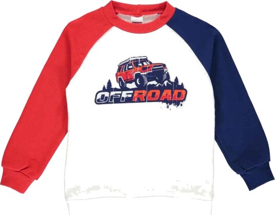 Freds World Collegegenser Offroad Hvit Freds World 8 år 128 Collegegenser