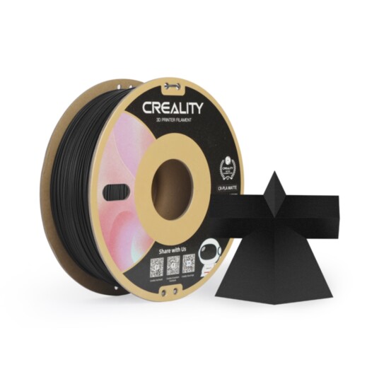 Creality CR PLA Matte   1.75mm   1kg Matte Black