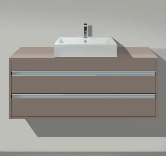 Duravit Ketho Servantskap m/2 skuffer 1200x496 mm Hvit Matt.
