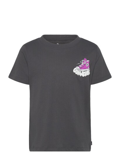 Converse Cnvg Bubble Sneaker Gfx Tee Black 140/148 Converse Cnvg Bubble Sneaker Gfx Tee Black 140/148