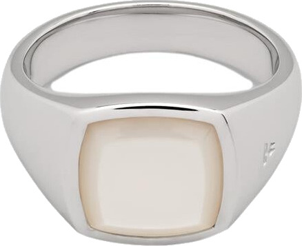 Tom Wood Jewellery Kay Ring White MOP Ring Sølv 56