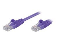 MicroConnect - Nettverkskabel - RJ-45 (hann) til RJ-45 (hann) - 2 m - UTP - CAT 5e - purpur