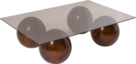 Sofabord Nordure Koushik Sofabord 110 cm Sand,Sjokoladebrun -