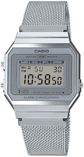 Casio Herreklokke A700WEM 7AEF Collection LCD/Stål