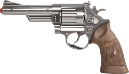 Pulio Gonher Metal Politirevolver Med 12 Kuler Pulio Gonher Metal Politirevolver Med 12 Kuler