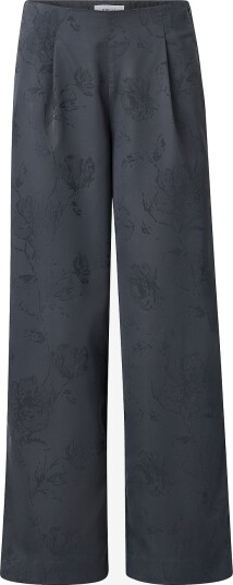 Joelle Dressbukser med jacquardmønster Blå