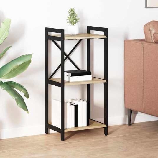 Bokhylle Sonoma eik 40 x 30 x 83 cm Konstruert tre