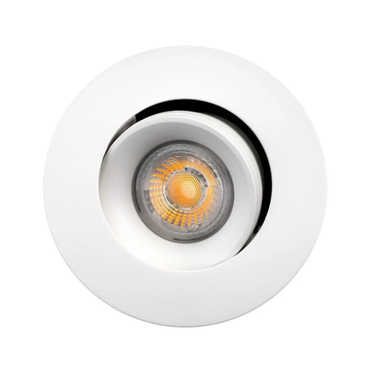 Sg Armaturen Junistar Bio Downlight Hvit 3000K 5W