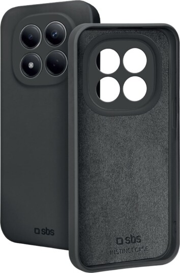 SBS Instinct-etui for Xiaomi Redmi Note 15 Pro 4G - Svart