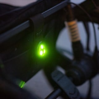 Yngri Barnevognlampe Green