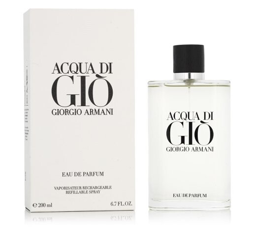 Giorgio Armani Acqua Di Gio Pour Homme Eau de Parfum 200 ml - Parfyme for Menn