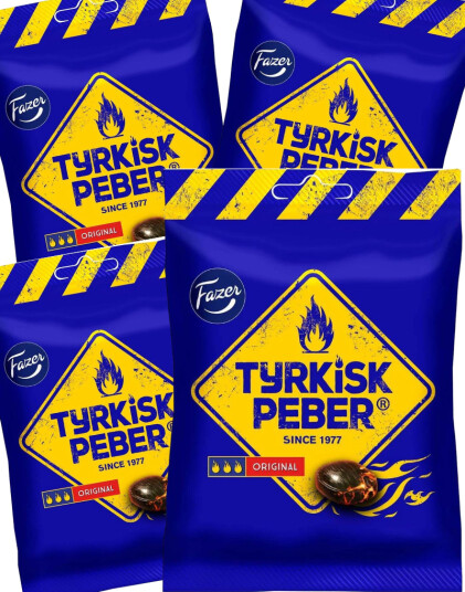 Ert Godis 24 stk Tyrkisk Peber Original Hel Eske