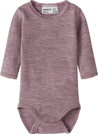 Name It Nbfwang Wool Needle Ls Body Solid Noos Pink 62 Name It Nbfwang Wool Needle Ls Body Solid Noos Pink 62
