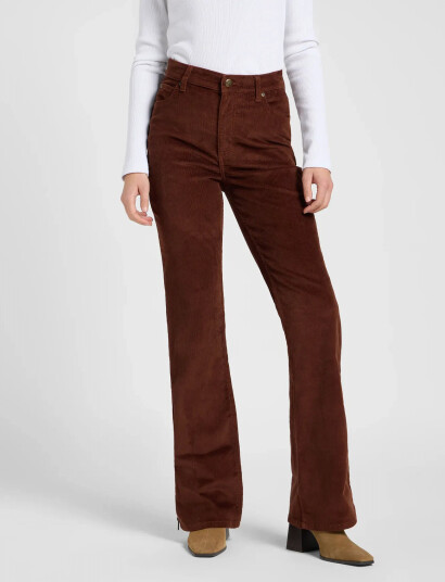 Lee Jeans Zipped Bootcut - Brown - 26 x 31