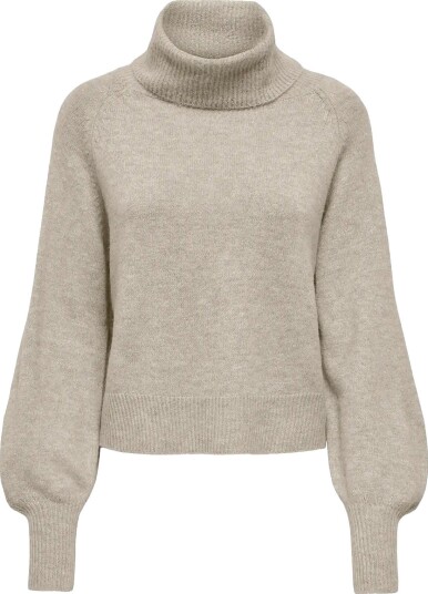 ONLY Onlolivia Ls Roll Neck Cc Knt HUMUS M
