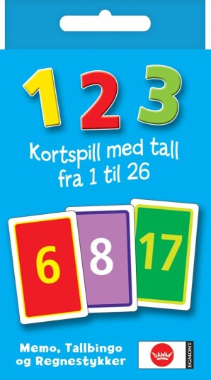 Kortspill 123 med hangtag