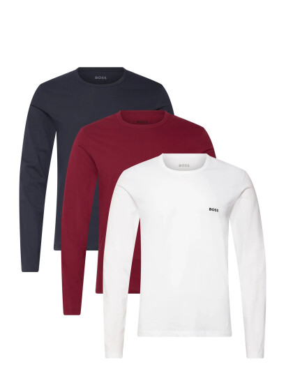 BOSS Lsshirtrn 3P Classic - Red - XXL
