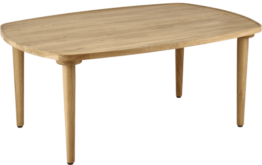 1898 Nyhem sofabord 89x59x37 cm Naturlakkert eik