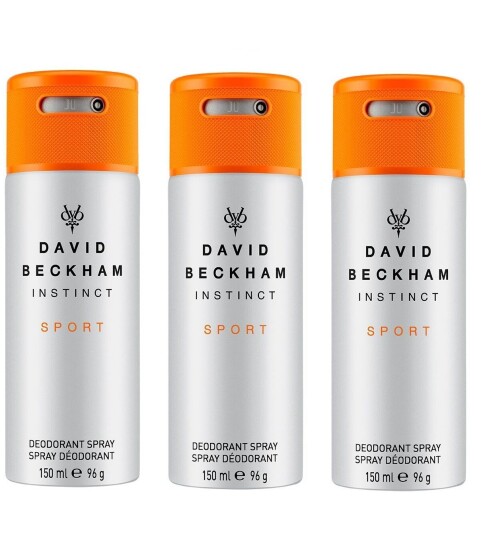 David Beckham 3x Instinct Sport Deodorant Spray 150 ml David Beckham 3x Instinct Sport Deodorant Spray 150 ml