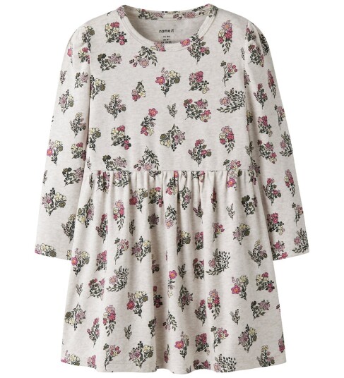 Name It Kjole NmfDoritta Peyote Melange Name It 2 år 92 Kjole Beige Flerfarget