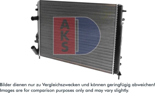 AKS DASIS 180005N Radiator motorkjøling AKS DASIS 180005N Radiator motorkjøling