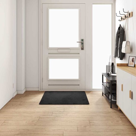  Teppeløper Svart 100 x 100 cm 100% Polypropylen Tuft