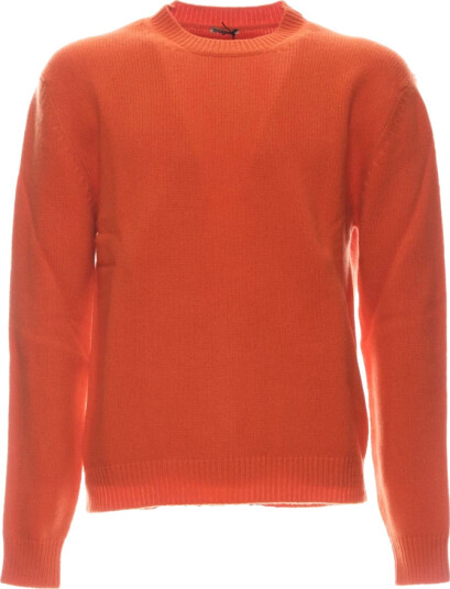 Barena Venezia Herre Strikkevarer Oransje L, Barena Venezia Herre Strikkevarer Oransje L,