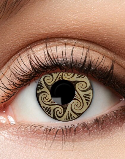 Gold Swirls Gullfarget FX Linser