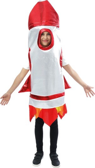 Ptit Clown Raket Barn Kostyme Large 23296