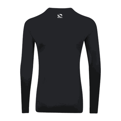 Sondico Base Core Long Sleeve, kompresjonstrøye, herre Black S